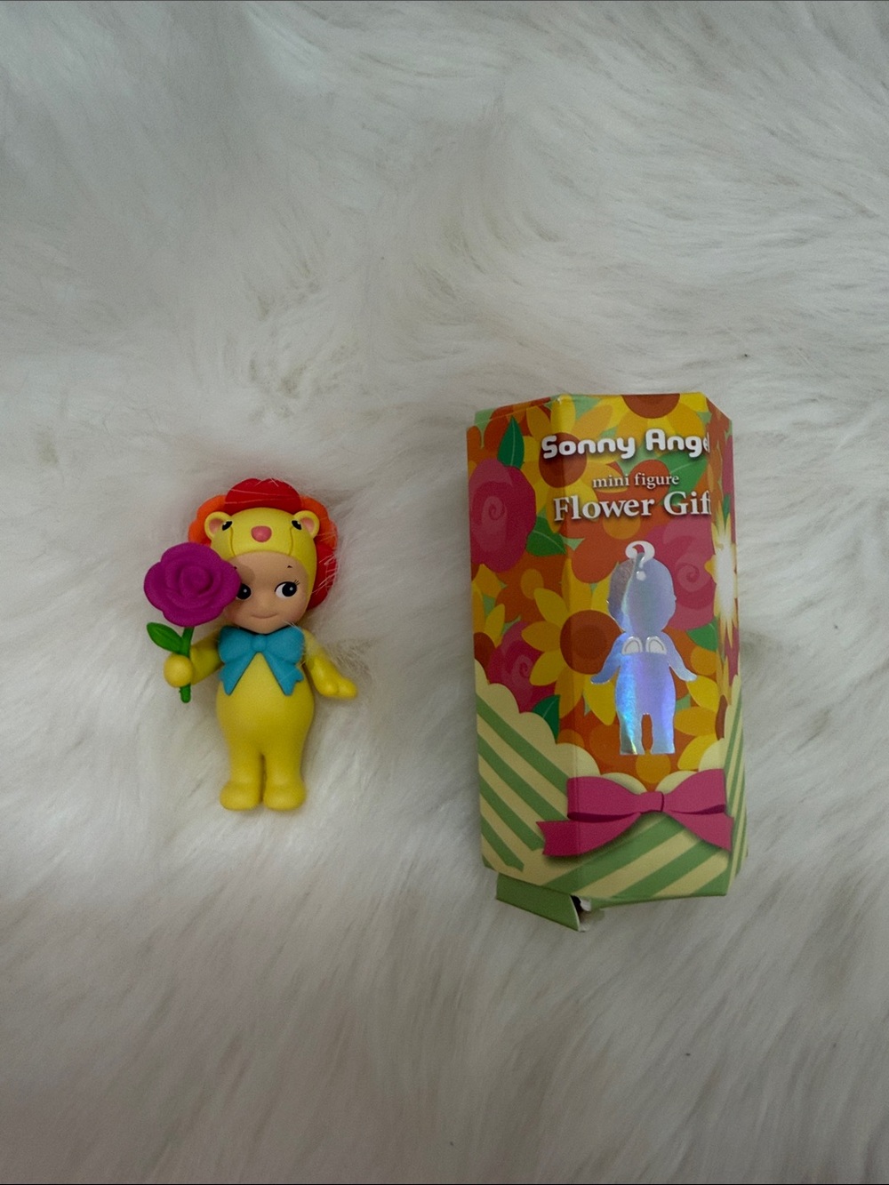 Sonny Angel rose yellow flower gift